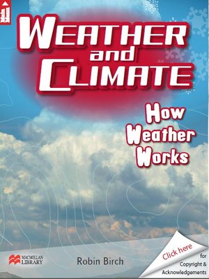 cover image of Weather and Climate: How Weather Works